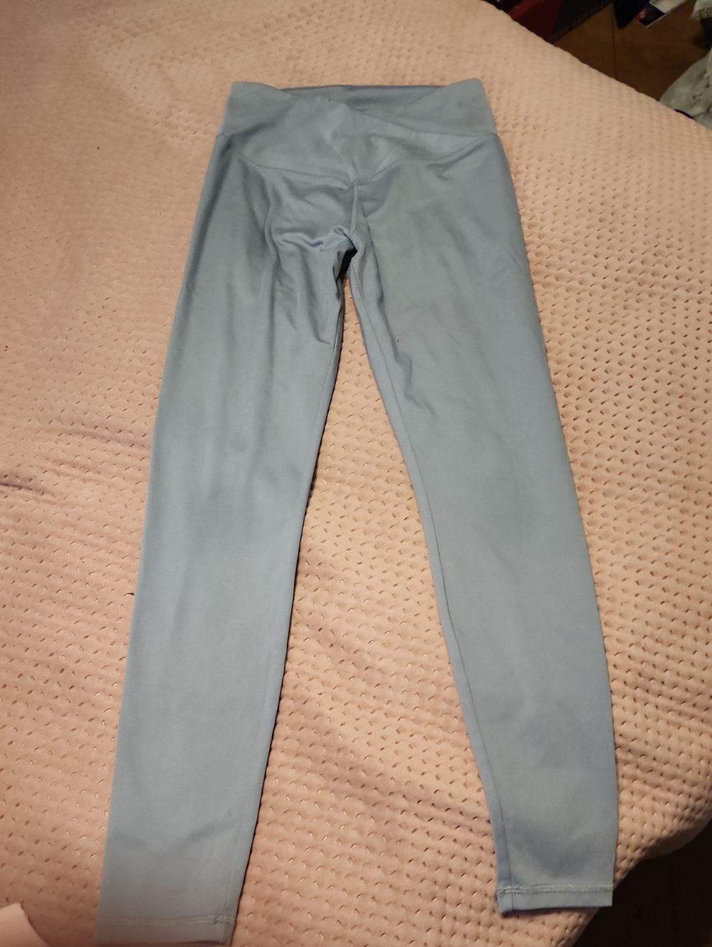 Danskin Light Blue Girls' Stretch Leggings